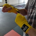 thumbnail image 3 of Forza Sports 180" Mexican Style Boxing and MMA Handwraps - Yellow, 3 of 4