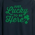 thumbnail image 3 of Instant Message - Just Lucky To Be Here - Men's Long Sleeve T-Shirt, 3 of 6