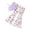 Purple, variant on Kogui Toddler Outfits for Girls Spring Kids Girls Clothes Stylish Ruffled Tops and Pants with Pockets Clothing Sets 2 Piece Outfits 3T 4T (Pink,3-4 Years)