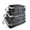 A002- Black, variant on Packing Cubes Waterproof Nylon Foldable With Zipper 3-Piece Set Pink For Travel