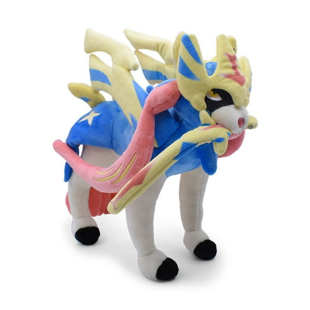 Tamaño grande Pokemon juguete de peluche Lucario Fennekin Mewtwo Charmander brillante Ho-Oh Ninetales Anime juguetes de peluche regalo de Navidad para los niños Gao Jiahui unisex