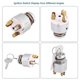 thumbnail image 3 of 12 V Ignition Switch Universal Engine Start Switch Ignition Lock Car Ignition Coil With 2 Keys For Car Motorcycle Boat, 3 of 5