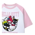 thumbnail image 3 of Playera Hello Kitty and Friends para Niñas Manga Corta Blanco Rosa Talla 10, 3 of 8