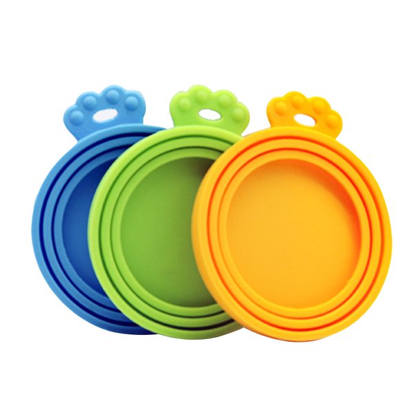unbranded 3Ud Cubiertas De Para Comida De Mascotas Material Duradero Y