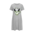 thumbnail image 5 of Tnhcen Short & Sweet Halloween Sleep Dress Plus Size Cartoon Print Round Neck Short Sleeve Soft Polyester Spandex S-2XL for Sleeping/Parties/Lounging, 5 of 5