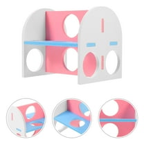 OUNONA Pet Tunnel Toy for Guinea Pigs and Small Pets, Assorted Colors, Easy to Clean, Fun Hideout Play Set