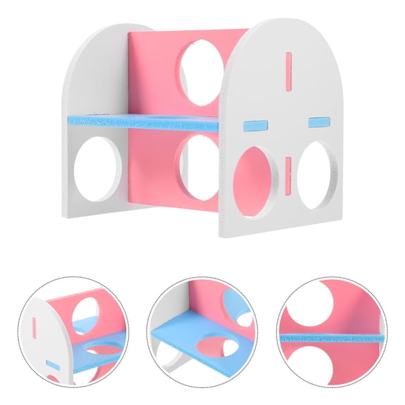 OUNONA Pet Tunnel Toy for Guinea Pigs and Small Pets, Assorted Colors, Easy to Clean, Fun Hideout Play Set