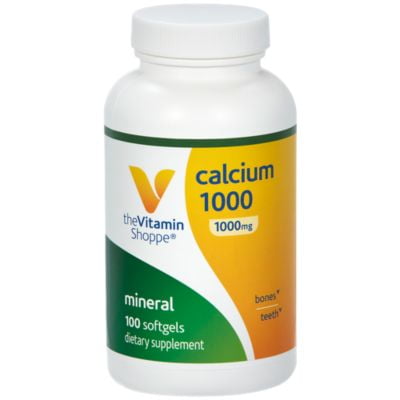 vitamin calcium carbonate softgels shoppe 1000mg absorption 400iu mineral