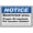 Warning Sign 1, variant on Restricted Area Authorized Only Sign 8"x12", Aluminum Tin Warning Signs for Home Outdoor Garden, Durable Weatherproof Security Sign for Storage