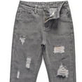thumbnail image 4 of Hotiary Boys' Destroyed Straight Fit Jean Denim Pants Ripped Distressed Washed Casual Pants for 5-13 Years Kids Teen, 4 of 9
