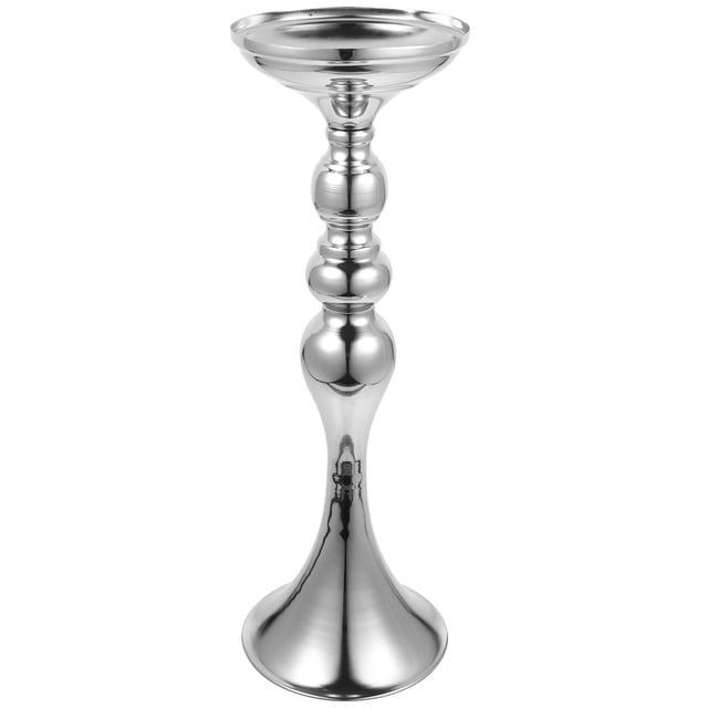 KAKOWELY Jarrón de centro de mesa para boda, elegante florero de metal, jarrón de centro de mesa para boda, jarrón de mesa para boda