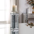 thumbnail image 3 of ACME Nysa Accent Candleholder in Mirrored and Faux Crystals, 3 of 4