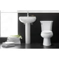 thumbnail image 5 of Kohler Wellworth Elongated Toilet Bowl With 12 In. Rough, White, 5 of 5