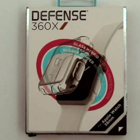 X-Doria Defense 360x for 38mm Apple Watch, Clear (Best Name Brand Watches)