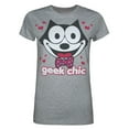 thumbnail image 1 of Goodie Two Sleeves Womens Geek Chic Felix The Cat T-Shirt, 1 of 1