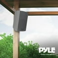thumbnail image 4 of Pyle 6.5" Wireless Wall Mount Speaker System, Indoor or Outdoor Use, Gray, 4 of 7