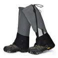 thumbnail image 2 of Cubierta para nieve, protector impermeable y resistente a desgarros, calentadores de piernos para esquí y exteriores para protección de Pies con color gris, adecuado para, 2 of 7