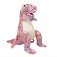 thumbnail image 2 of Loespoir Weighted Stuffed Dinosaur Toy with Simulated Design, Decorative Item for Home and Office, Gift for All Ages, Comfort Object for Relaxation, for Various Uses(Pink), 2 of 8