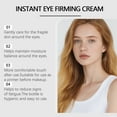 thumbnail image 6 of Instant Eye Tightener, Temporary Firming Cream for Under Eye Bags, Puffiness, and Fine Lines, Firming Smoothing & Hydrating for Wrinkles, Dark Circles, 6 of 9