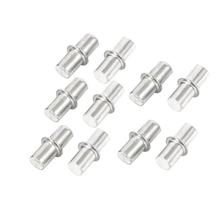 Cabinet Cupboard Shelf Holder Support Pins Nails 6mm Dia 10 Pcs