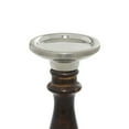 thumbnail image 5 of DecMode 9", 12", 15"H Traditional Candlestick, Dark Brown, 3 - Pieces, 5 of 7