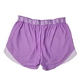 thumbnail image 2 of Under Armour Women's Moisture Wicking Play Up 3.0 Gym Shorts, 3" Inseam, 1344552 (Lavender, XXL), 2 of 2