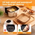 thumbnail image 3 of Windiluna 9 Inch Air Fryer Liners Disposable, Liners for Air Fryer Basket, 125 Pack, Square, 3 of 7