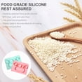 thumbnail image 3 of Amerteer Silicone Suction Toddler Plates Divided Complementary Food Placemat Suction Cup for Baby Children, Children DIY Plates,Divided Toddler Plates-First Foods + Self-Feeding, 3 of 6