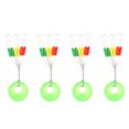 thumbnail image 4 of 100 Uds Señuelos de pesca tapones flotantes Bobber Stop Space Beans aparejos de pesca accesorio, 4 of 8