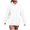 White, variant on Ccpelsie Ladies Hoodies Casual Long Sleeve Pocket Hooded Sweatshirts Women's Fall Winter Outdoor Activity Sweatshirts(White,M)