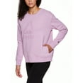 thumbnail image 2 of Reebok Women's Supersoft Gravity Crewneck Sweatshirt with Side Pockets, 2 of 7