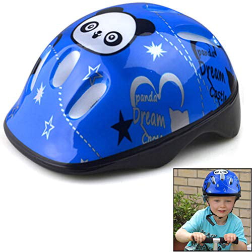 Kids/Childs/Children Helmet for Skateboard Bike Cycle Scooter Adjustable Headband for 5-8 Years Old Boys Girls Red Pink Blue