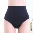 thumbnail image 1 of Tanga moldeadora de cintura alta sexy de talla grande, pantalones con parche para el vientre posparto, pantalones con cintura sin costuras tridimensionales, pantalones tipo camiseta para mujer, 1 of 6