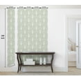 thumbnail image 5 of Ambesonne Art Deco Peel & Stick Wallpaper for Home, Green Geometric Circles, 13"x100", Pale Green and White, 5 of 5