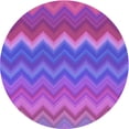 thumbnail image 1 of Ahgly Company Machine Washable Indoor Square Transitional Crimson Purple Area Rugs, 3' Square, 1 of 7