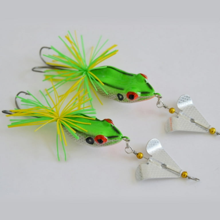 Large Propeller Frogs Fishing Lure Double hooks - Walmart.com Large Propeller Frogs Fishing Lure Double hooks - Walmart.com