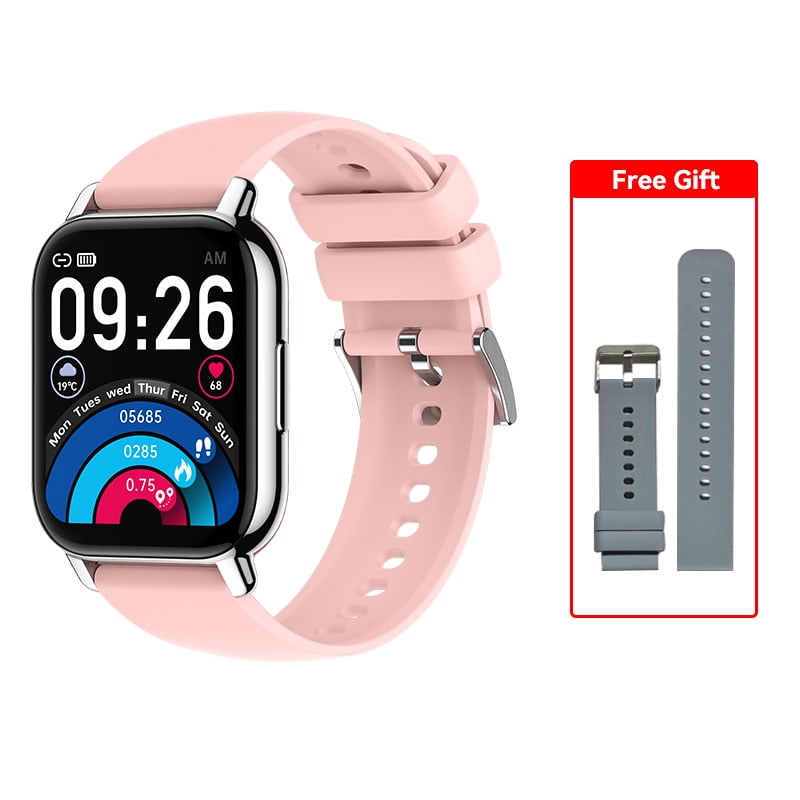 Fitbit Versa 4 Fitness Smartwatch - Pink Sand/Copper Rose Aluminum 