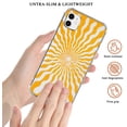 thumbnail image 2 of Hippie Sun Case Compatible with iPhone 11,Unique Art Design TPU Bumper Cover Case, 2 of 7