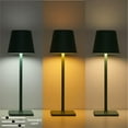 thumbnail image 6 of Mainstays Rechargeable 13" Table Lamp, Sage Green, 6 of 11