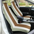 thumbnail image 5 of Striped Pattern Fabric Car Seat Covers,Universal Auto Front Seats Protector Fits for Car,SUV Sedan,Truck, 5 of 6