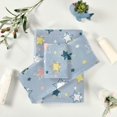 thumbnail image 6 of SKYSONIC 3 Pack Towel Stars & Starlines Cotton Bath Towel Set (1 Bath Towel, 1 Hand Towel, 1 Washcloth) for Bathroom, Super Soft and Quick Dry Towels, 6 of 7