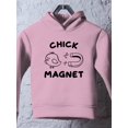 thumbnail image 3 of Chick Magnet Hoodie Toddler -Smartprints Designs,  5 Toddler, 3 of 4