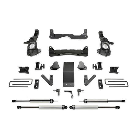 Fabtech K1202DL 4 x 4 in. Performance Front & Rear Suspension Lift Kit for 2020-2024 Chevy Silverado 3500