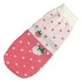 thumbnail image 2 of Cat Sweater, Strawberry Pattern Cute High Collar Pet Pullover Apparel Warm  for Wedding for Party Red,, 2 of 8