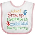 thumbnail image 3 of Inktastic Occupational Therapist Like Mommy Boys or Girls Baby Bib, 3 of 4