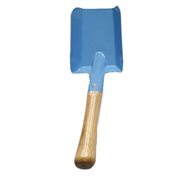 Children's small spades with small colored square spades with wooden handles