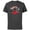 Charcoal, variant on : Visions Anime The Duel Samurai Aliens and Droids - Short Sleeve Cotton T-Shirt for Adults - Customized-White