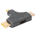 thumbnail image 3 of Adaptador de cámara USB 3 en 1 adaptador de interfaz multipuerto sin unidad para portátil adaptador 4K/multifunción para lector de tarjetas Micro USB ANGGREK Otros, 3 of 8