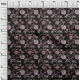 thumbnail image 3 of oneOone Polyester Spandex Black Fabric Batik Dress Material Fabric Print Fabric By The Yard 56 Inch Wide, 3 of 5