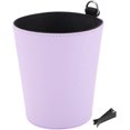 thumbnail image 1 of SHIBA-Car Trash Can Front Rear Seats 5.1" Width 5.9" Height Auto Trash Bin Faux Leather Purple Hanging, 1 of 4